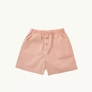 Unisex babyshort abrikoos katoen OEKO-TEX – Louis Shorts van Eli & Nev