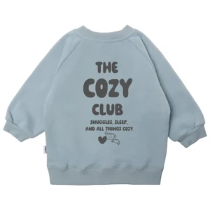 Sweater - cozy club (lichtblauw)